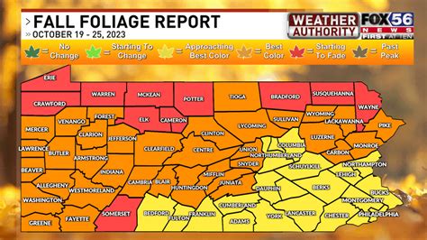 Fall Foliage Report: October 19 - 25, 2023