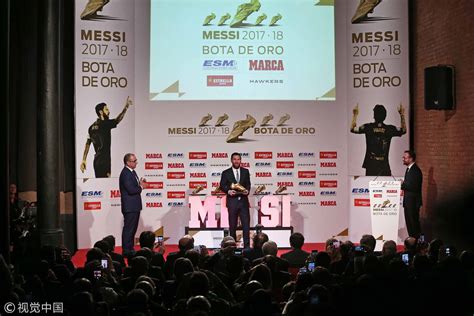 Messi wins record fifth European Golden Shoe award - CGTN