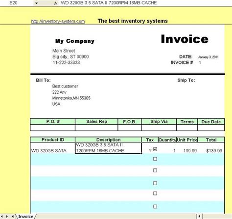 Excel invoice software free download - lostmusli