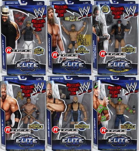 WWE Elite 28 - Complete Set of 6 | Ringside Collectibles