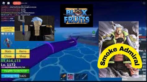 Smoke Admiral Location In Blox Fruits In Roblox - YouTube