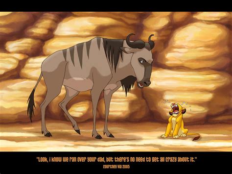 Sympathy from the Wildebeest by hellcorpceo on deviantART | Lion king ...