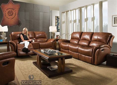 Corinthian Italian Leather Sofa And Loveseat - Sofa Design Ideas