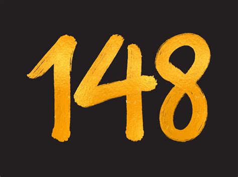 148 Number logo vector illustration, 148 Years Anniversary Celebration Vector Template, 148th ...