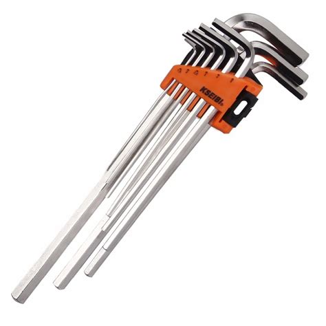 Aliexpress.com : Buy KSEIBI 9pcs End Hex Key Set Extra Long Arm Allen ...