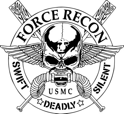 Force Recon United States Marine Corps Car Truck Window Laptop