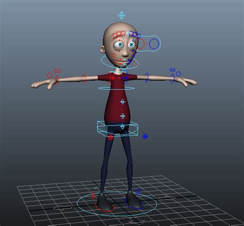 3d Maya Human Rigged Models Free Download