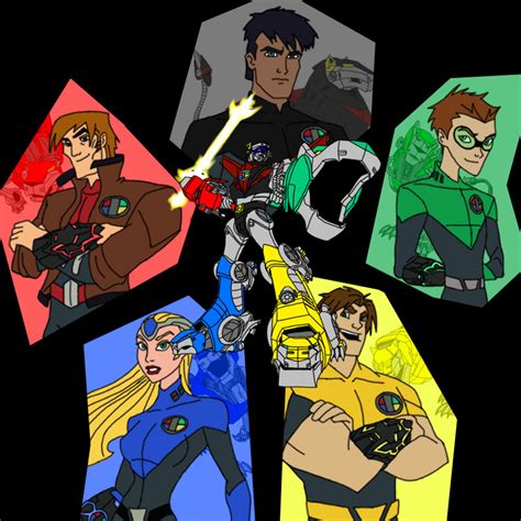 Voltron Force - The Team by W-Double on DeviantArt