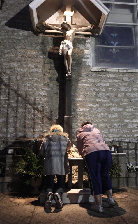 Gallery: Historic Photos of Praying of the Steps at Holy Cross ...