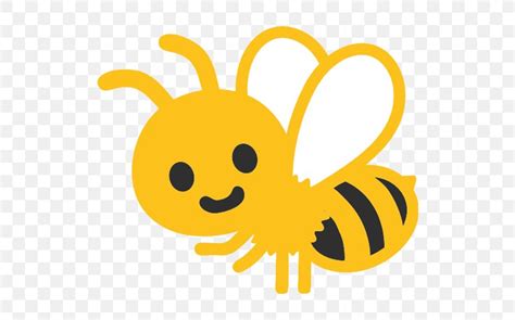 Honey Bee Emoji Android GitHub, PNG, 512x512px, Bee, Android, Beehive ...