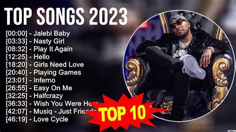 TOP SONGS 2023 🎵 Musiq Soulchild, El Fantasma, Stephen Sanchez, Avril ...