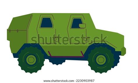 Atf Dingo German Heavily Armored Military Stock Vector (Royalty Free ...