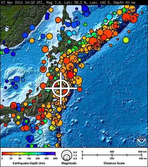 Magnitude 7.4 Earthquake Strikes Japan