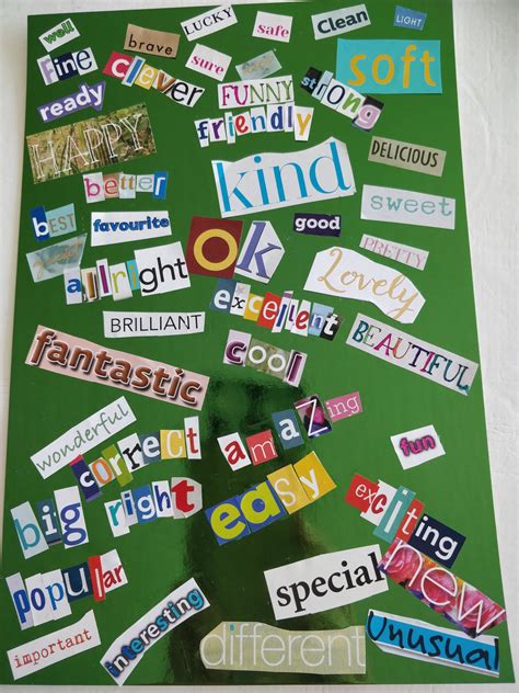 Teaching Together Making an adjective poster for Cambridge Young Learners! - Teaching Together