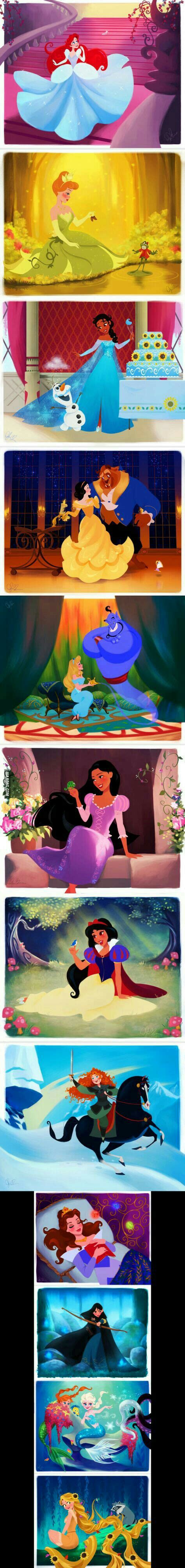 Pin by Chloé on Disney / DreamWorks | Disney art, Disney drawings, Disney princess drawings