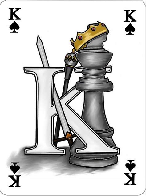 King Of Spades Drawing