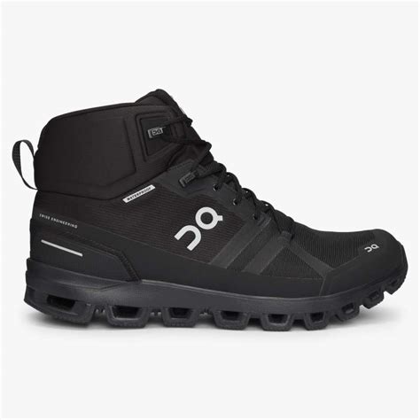 On Running Cloud Shoes Men's Cloudrock Waterproof-All | Black [Cloudall-black1] - $99.96 : Cloud ...