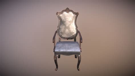 Vintage Dining Chair - Download Free 3D model by Ahmed Emara (@emara666) [5682e21] - Sketchfab