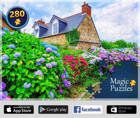 I've just solved this puzzle in the Magic Jigsaw Puzzles app for iPad. Try it too! Houston ...