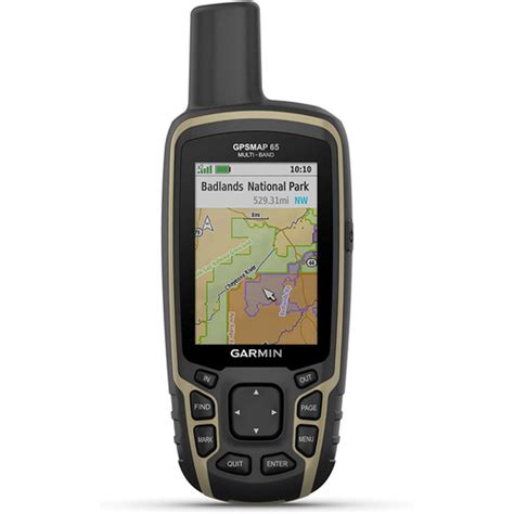 Garmin GPSMAP 65 Handheld Outdoor GPS Navigator Multi-Band/Multi-GNSS ...