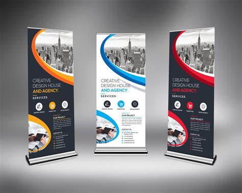 Best Roll-Up Banner Template · Graphic Yard | Graphic Templates Store