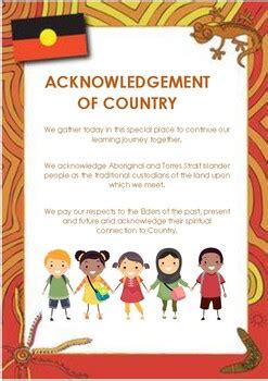 Acknowledgement to Country by Templates for Learning | TpT