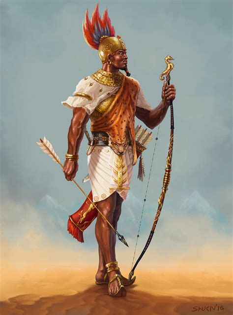 Nubian Archer by Sanya Shukin : r/ImaginaryArchers