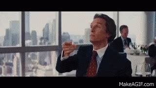 Matthew Mcconaughey Wolf Of Wall Street GIF - Matthew Mcconaughey Wolf ...