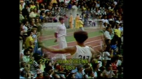 Alberto Juantorena 800m and 400m Olympic double 1976 - YouTube