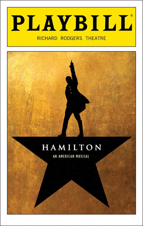 Hamilton (Broadway, Richard Rodgers Theatre, 2015) | Playbill