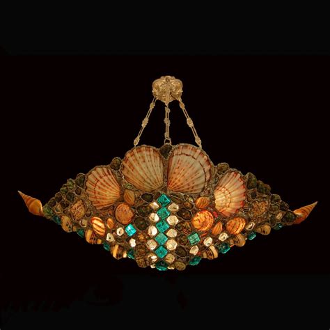 Seashell Lighting by Drake Lamps: Seashell lamps | Seashells lamp, Mosaic lamp, Sea shells
