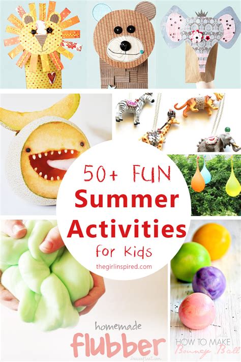 50+ Super Fun Summer Activities for Kids - girl. Inspired.