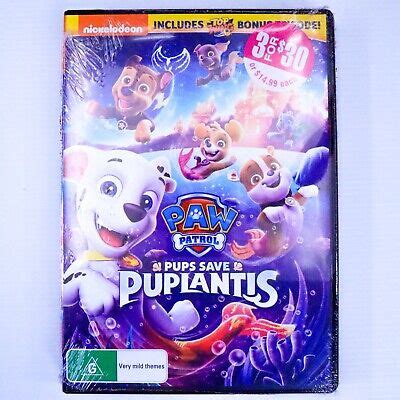 NEW Paw Patrol - Pups Save Puplantis (DVD, 2018) - Children & Family Animation | eBay