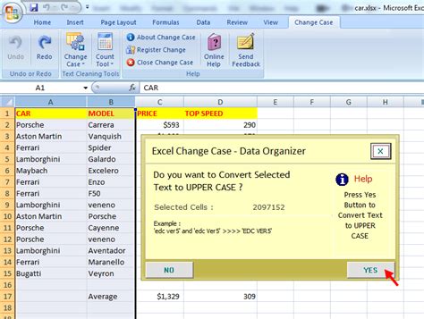 Excel Change Case | excel addins | online excel add on | excel functions | excel vba functions ...