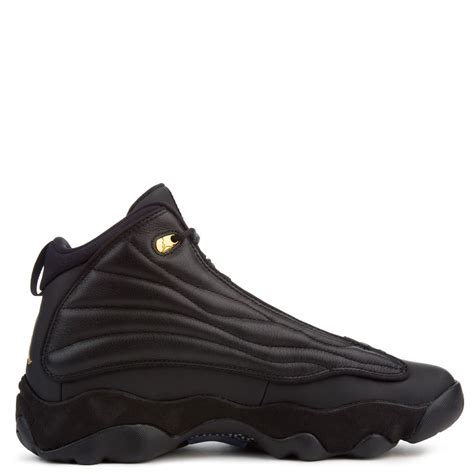 Jordan Pro Strong BLACK/METALLIC GOLD