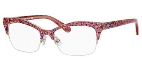 Kate Spade Lyssa 49 Eyesize - Multi Glitter - Three-Four View | Prescription eyeglasses, Kate ...