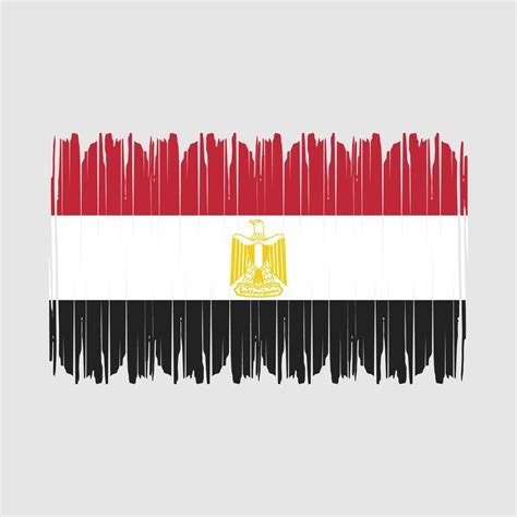 Egypt Flag Vector 20834478 Vector Art at Vecteezy