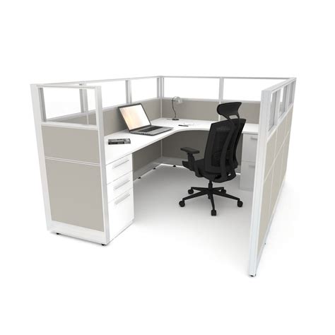 Shop 5'x2' 53-Inch High Clover Call Center Cubicles