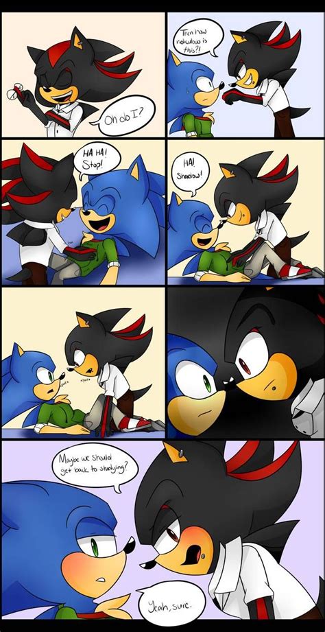 College Life: Ch.1 pg.17 by GottaGoBlast on DeviantArt | Sonic and shadow, Life comics, Sonic