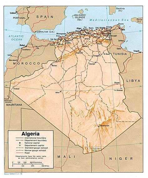 Algeria Maps - Perry-Castañeda Map Collection - UT Library Online