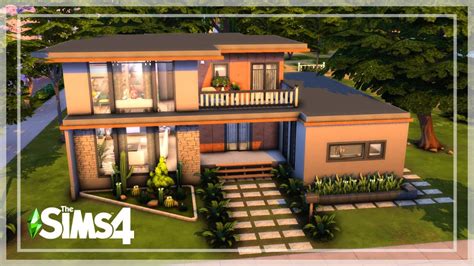 CASA FAMILIAR MODERNA | Jogo Base + Decoração dos Sonhos | Speed Build de The Sims 4 - YouTube