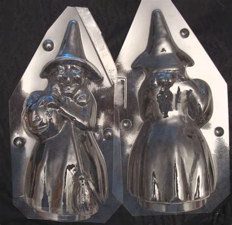 Vintage, Antique and Plastic Halloween Chocolate molds, moulds for sale