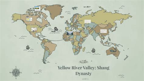 Map of Yellow River Valley by Sarah Chapel