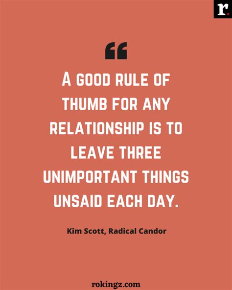 25 Best Quotes from Radical Candor by Kim Scott | Rokingz