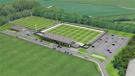 Cambridge City FC stadium in Sawston 'could be open in 2022' - BBC News