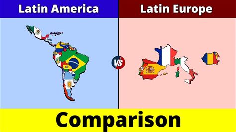 Latin Europe vs Latin America | Latin America vs Latin Europe ...