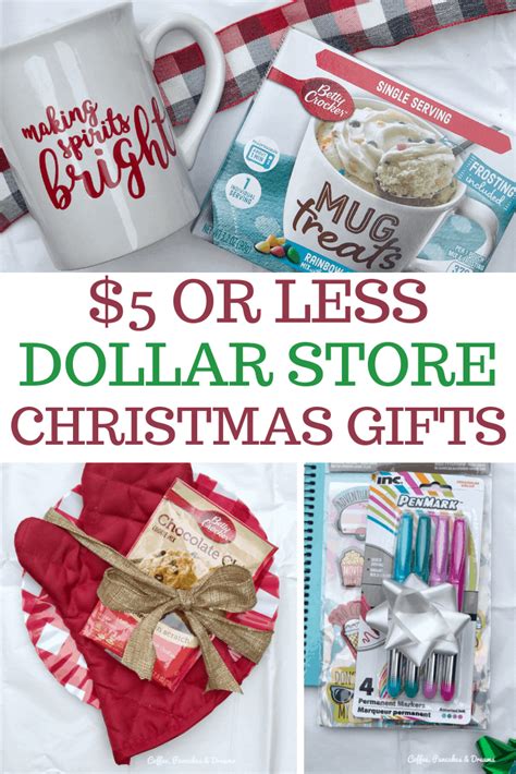 $5 Dollar Store Gift Ideas for Everyone on Your List - Coffee, Pancakes & Dreams