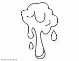 Simple Slime Coloring Pages  Free Printable sketch template