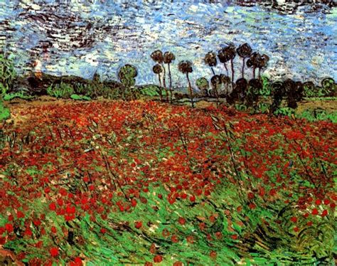 Field Of Poppies Van Gogh Inspiring Impressionism: Daubigny, Monet And ...