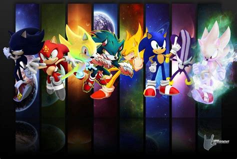 All sonic forms | Sonic the Hedgehog! Amino